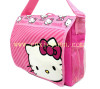 hello kitty messenger bag school bag Pink Stripe