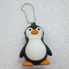 2.0 USB high speed 3D Penguin Pen Drive 1 year warranty