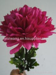 red decorative artifiical handmade flower