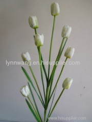 New and wholesale artificial tulip flower plastic flower