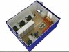 Reconstructed container houses/offices/dormitories etc