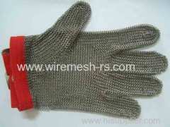 metal butcher cut resistant safety gloves chainmail gloves