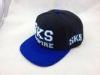 Black Blue Acrylic Snapback Baseball Caps Hats with 3D Embroidery Letters