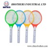 Colorful Rechargeable Mosquito Killer Racket with LED