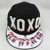 Cotton Punk Snapback Baseball Caps Flat Brimmed 3D Acrylic Letters