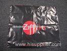 Printed Cloth Patch Handle Bags Plastic packing bag black polybag for Shopping