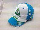 Embroidered Blue White Cotton Baseball Cap for Promotion Baseball Cap Gift