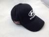 Raised 3D Embroidery Cotton Baseball Cap for Hyundai Car Cap Embossed