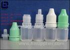 Childproof 5ml / 10ml E-Cig Accessories Plastic Dropper Bottle