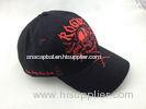Soft Unstructured Cotton Baseball Cap Low Profile Hat with 3D Embroidery
