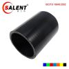 SALENT High Temp 4-ply Reinforced Straight Silicone Coupler Hoses Black