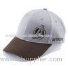 6 Panel Cotton Baseball Cap Embroidery Baseball Hat with Metal Buckle