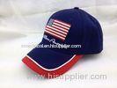 3D Patch Embroidered Baseball Cap Brushed Cotton Hat with Custom Logo