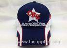 Raised 3D Embroidered Baseball Cap Racing Hat with Embroidery Trims