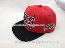 Fashion Hip Hop Baseball Caps for Girl Snapback Hats with Puff Embroidery