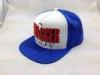 Blue Satin Hip Hop Baseball Caps Fashion Snapback Hat with 3D Embroidery