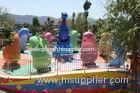 Fairy Hippocampi Playground Equipment Merry Go Round For Amusement Parks