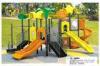 LLDPE Plastic Rubber coat Steel Backyard Kids Outdoor Playground Equipment for School