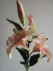 artificial lily decorarion flower PU material