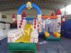 fireproof tarpaulin / PVC inflatable combos / outdoor inflatables for kids