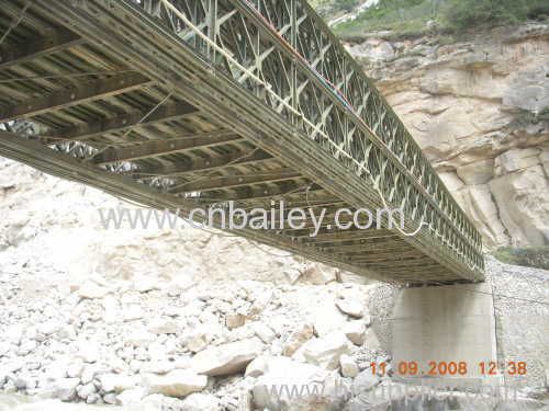 steel bailey prefabricated bridge