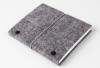 classical / wool felt / lace up paper note book