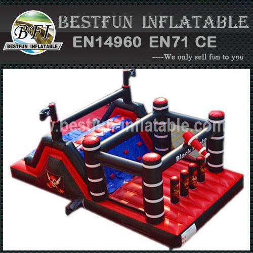 Cheap china inflatable obstacle course for kids and adult