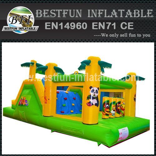 Commerical inflatable sport obstacle course game