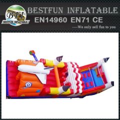 Inflatable Space Shuttle Obstacle Course