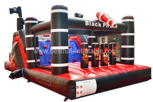 Cheap china inflatable obstacle course for kids and adult