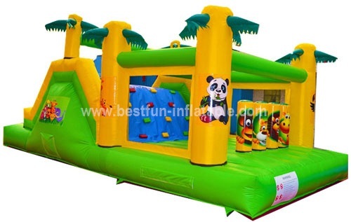 Commerical inflatable sport obstacle course game