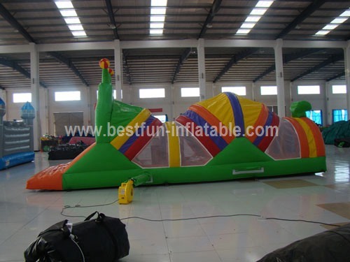 Long PVC Inflatable Caterpillar Tunnel