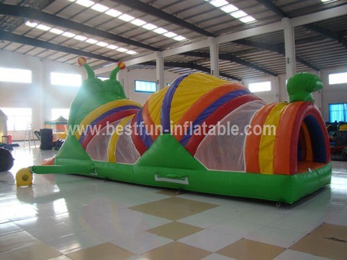 Long PVC Inflatable Caterpillar Tunnel
