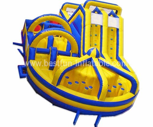 Professional inflatable obstacle for adults