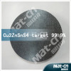 Cu2ZnSnS4 Copper and zinc tin sulfur-sputtering target/ virtual price