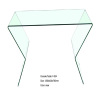 modern design common glass console table