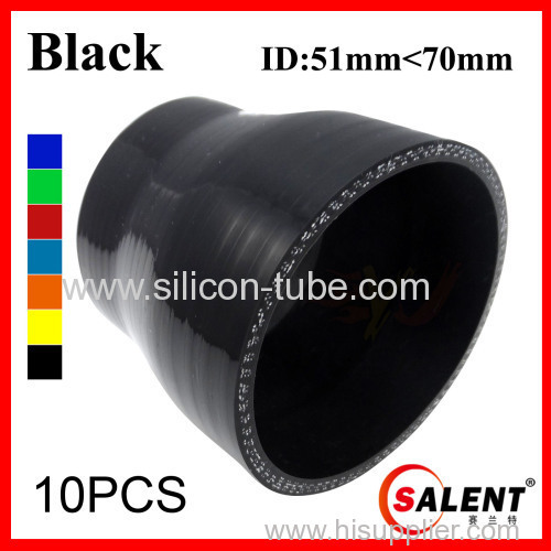 SALENT High Temp Reinforced Silicone Reducer Hoses ID70-51