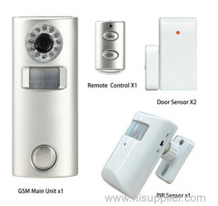 Mobile Command Programmable Intruder GSM Home Alarm
