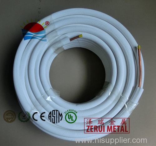 50m air conditioner connecting pipe with refrigeration copper pipe 1/2x0.8mm
