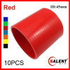 SALENT High Temp 4-ply Reinforced Straight Silicone Coupler Hoses ID 45mm