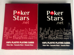LAS VEGAS poker star PVC playing cards