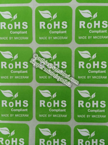 Custom Printable Adhesive Eco-friendly Coated Paper Label Stickers LOGO Stickers