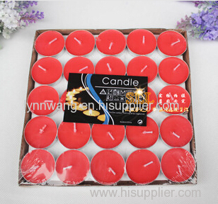 Smoke curling aluminum insulation tea tealight candles tea candle placed Figure packages 7g50 pcs