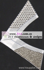 311 collar hot-fix heat transfer rhinestone motif design2