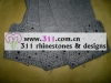 311 socks rhinestuds octagon studs iron on hot-fix heat transfer design 1