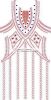 311-full body dress rhinestones rhinestuds nailheads motif design 2