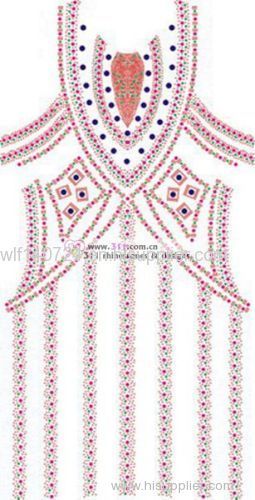 311-full body dress rhinestones rhinestuds nailheads motif design 2