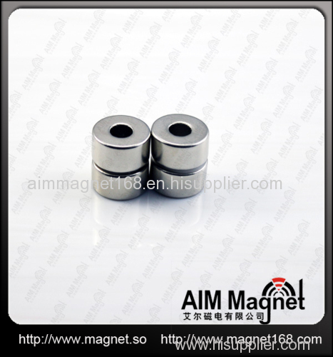 Strong NdFeB Magnetic Cylinder with hole