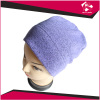 LADIES PURPLE KNITTED BEANIE