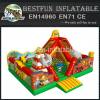 Little builder inflatable combo for amusement park